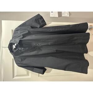 COS Black Short Sleeve Shirt Dress with PocketsSz EU36